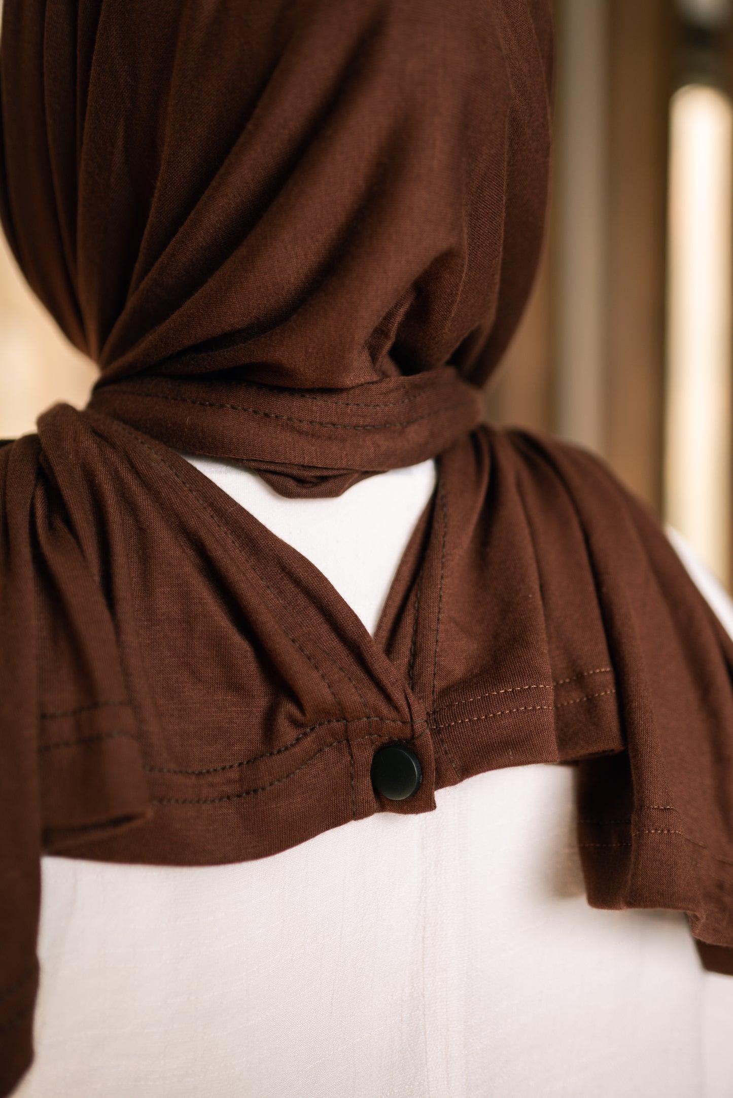 Easy scarf set ( Espresso )