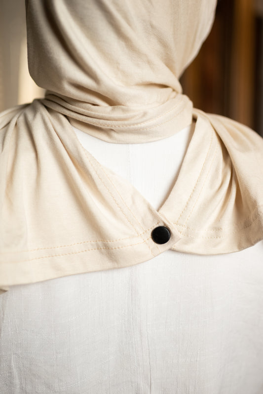 Easy scarf set ( Beige )